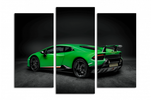 Модульная картина Lamborghini Performante